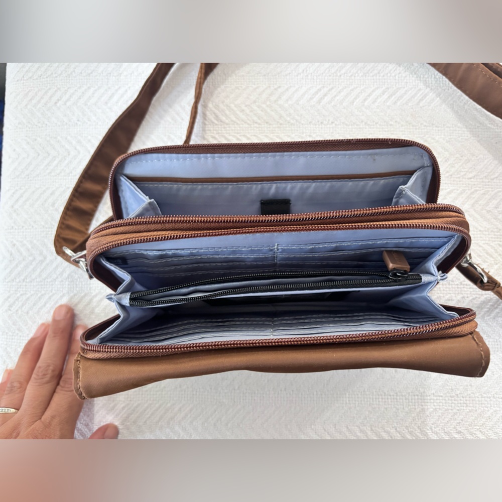 Women’s Brown Crossbody Bag - Picture 7 of 9